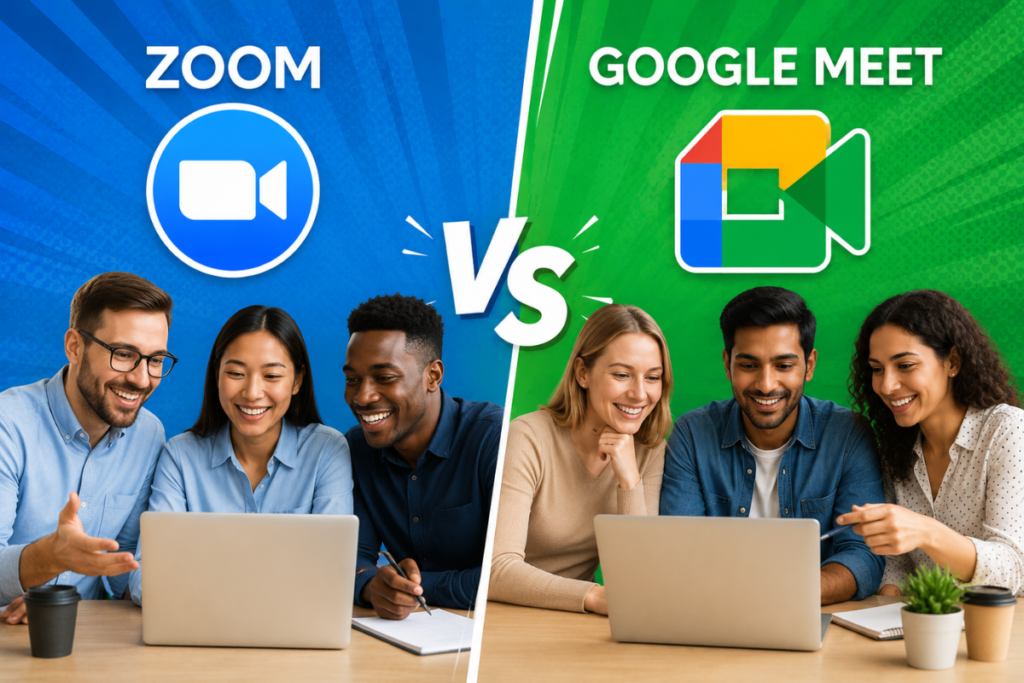 Google Meet vs Zoom