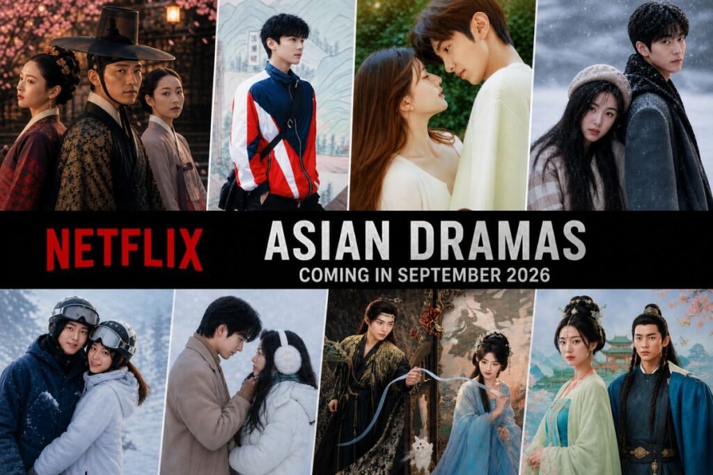 K-Dramas and C-Dramas Coming to Netflix in September 2026