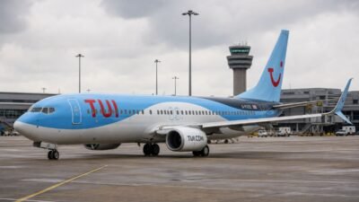 TUI Airways Boeing 737-800 involved in BY6754 emergency diversion to Birmingham