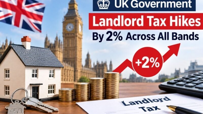 UK Government Landlord Tax Hikes By 2% Across All Bands