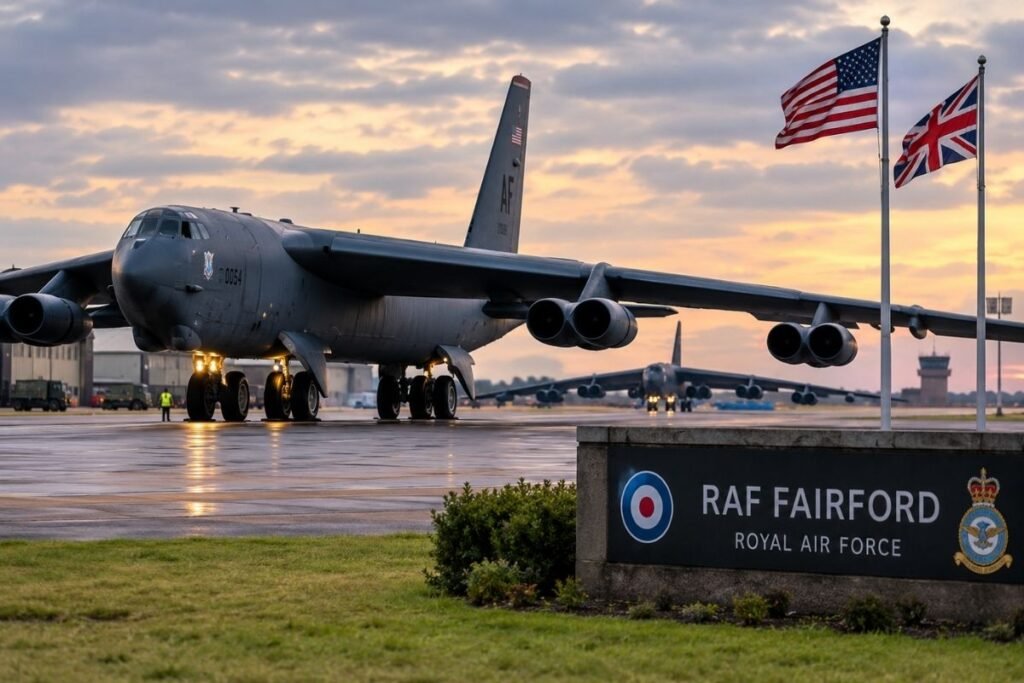 America Withdraws Bombers From RAF Fairford After Threats